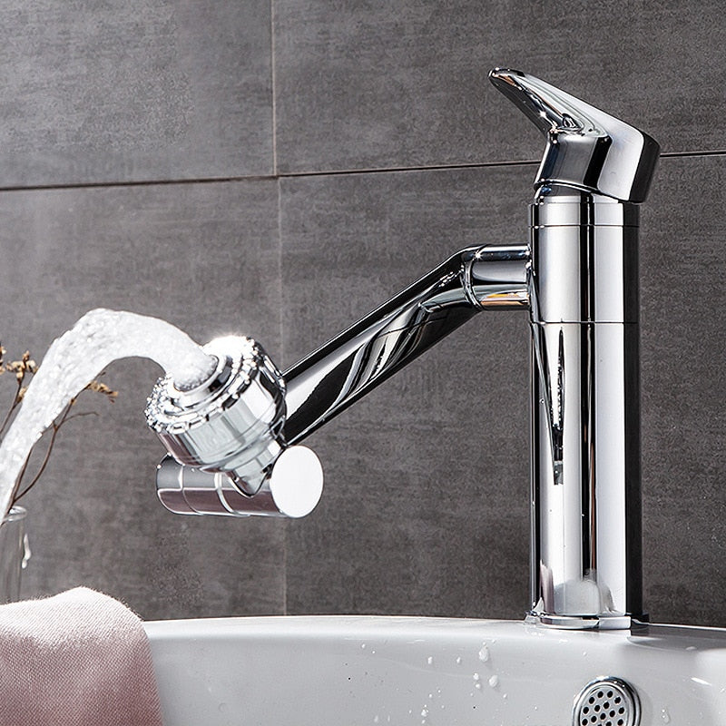 Multi-Directional Water Faucet with 360º & Height adjustments (Bathroom/ Kitchen/ Pantry etc.)