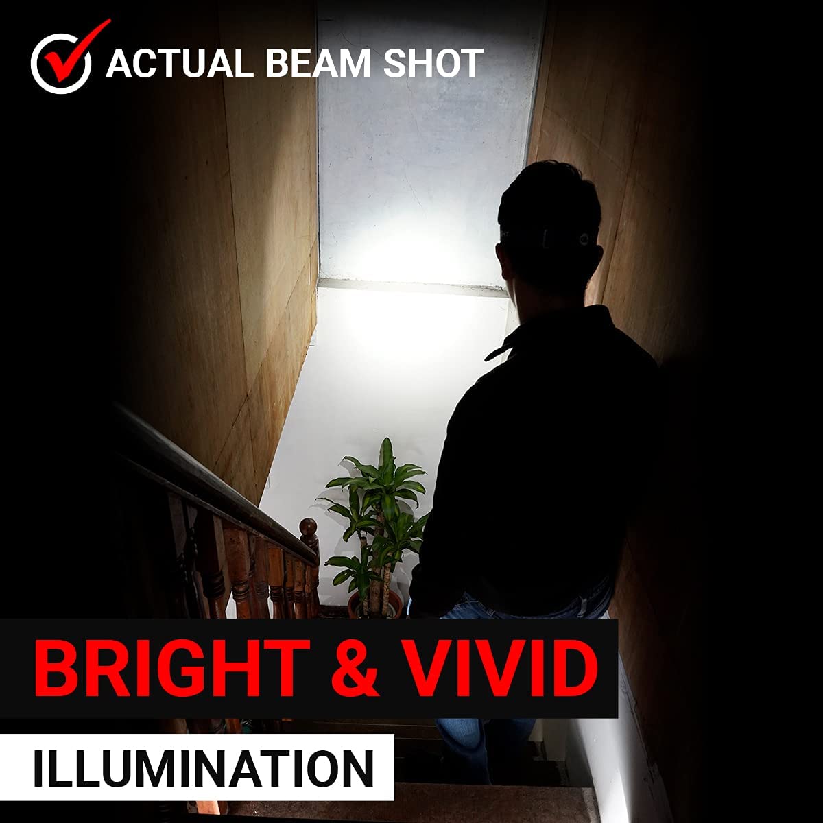 LightGesture™ Headband XPG+COB Illumination (Working, Sports & Activities Light)