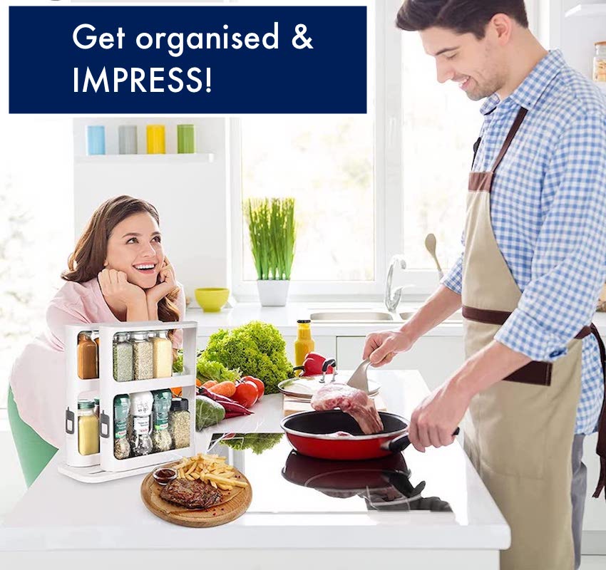 Swivelizer™ the Multi-Purpose Space-Saving Vertical Organiser