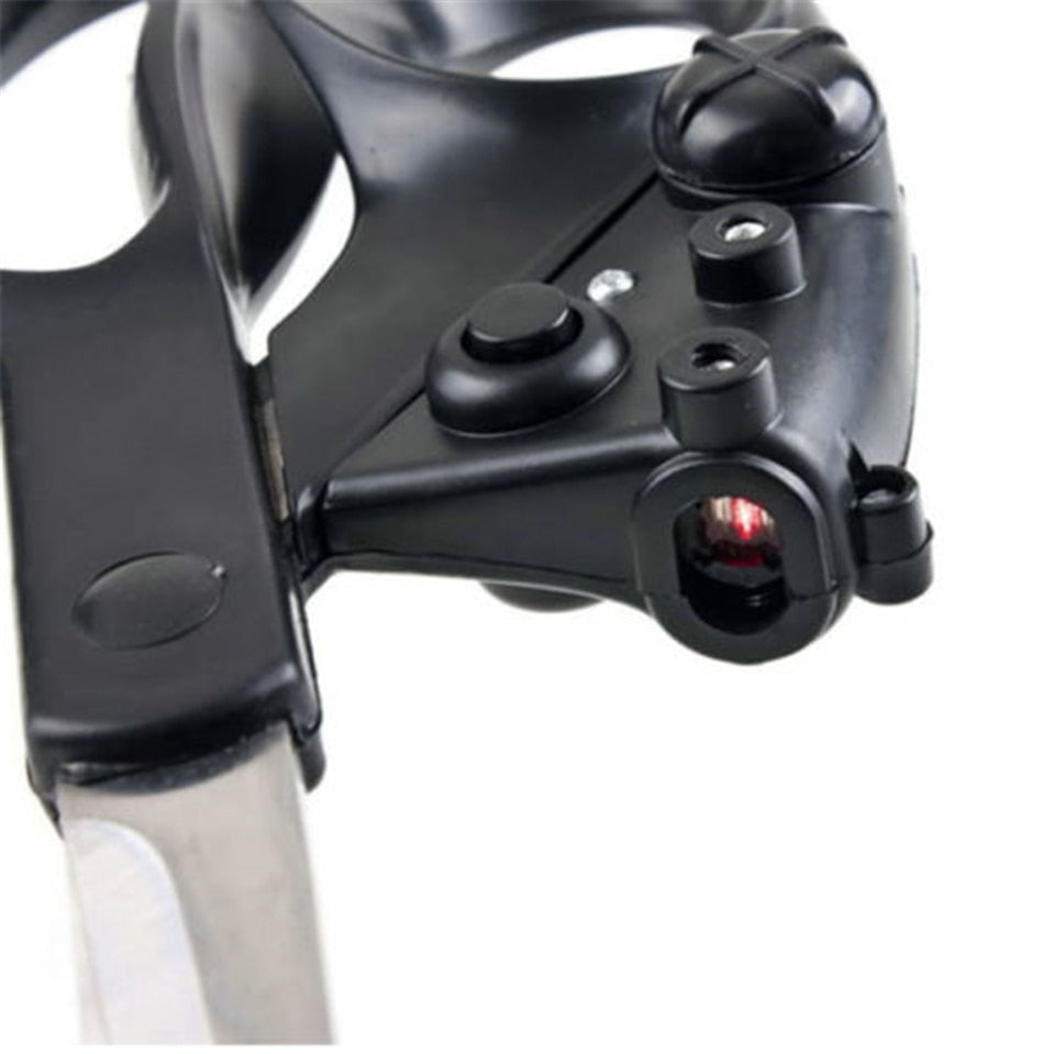 Laser-Guided Scissors (Straight Precise Cut) for Fabric, Paper, Wrapping & all other Crafts